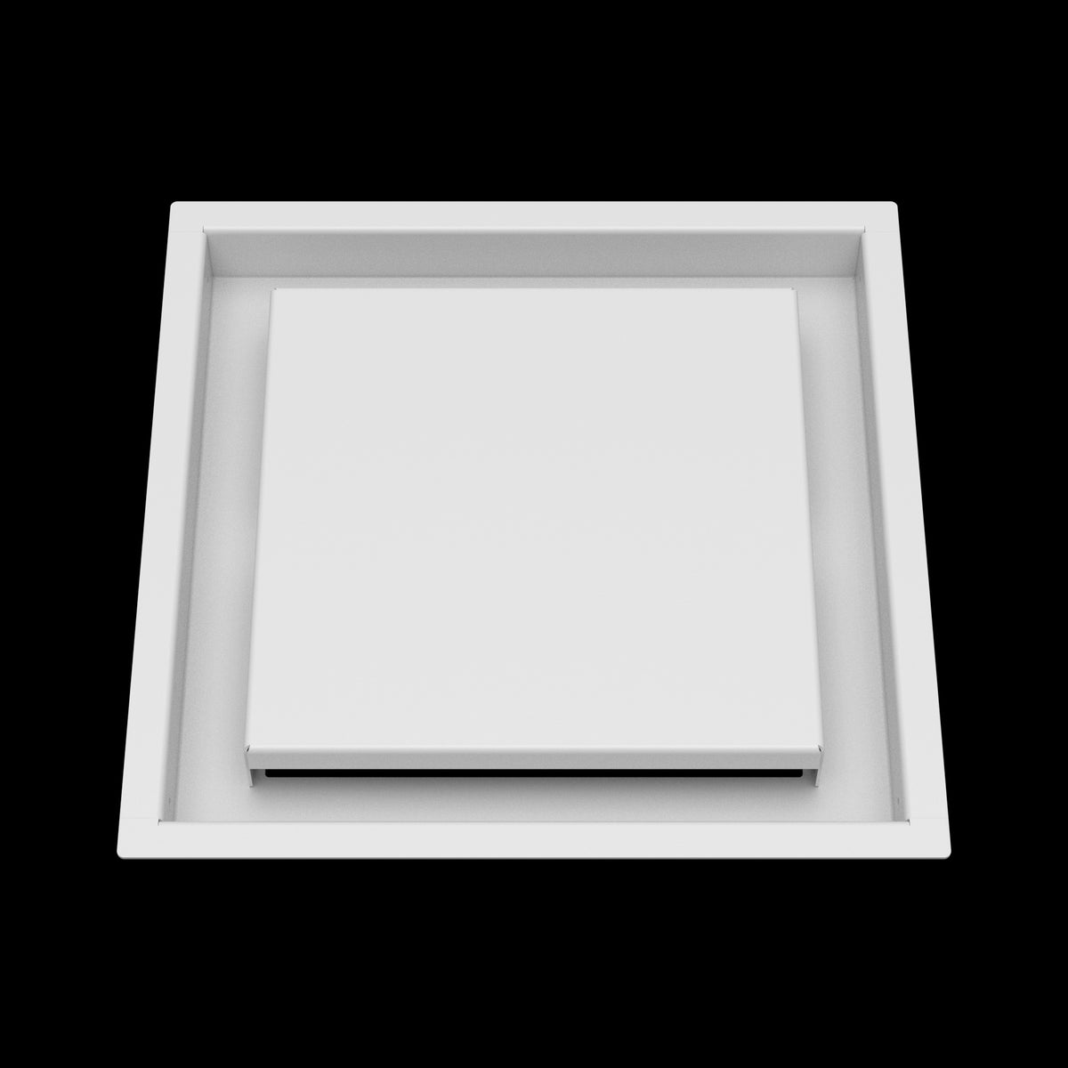 10x10 ceiling vent cover, front view