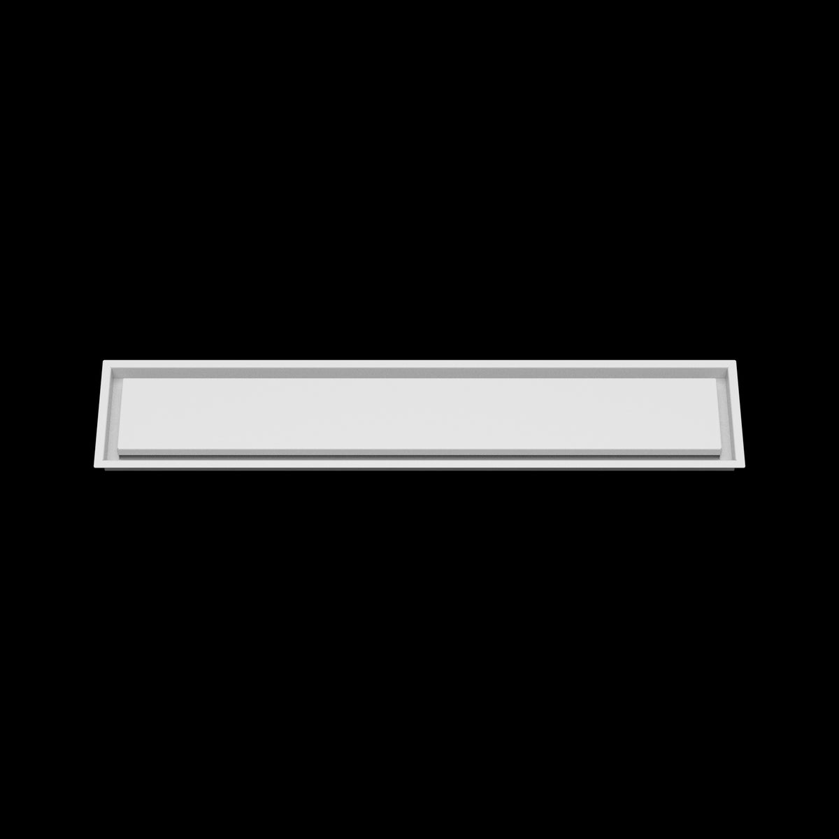 7x39 wall vent cover, front view