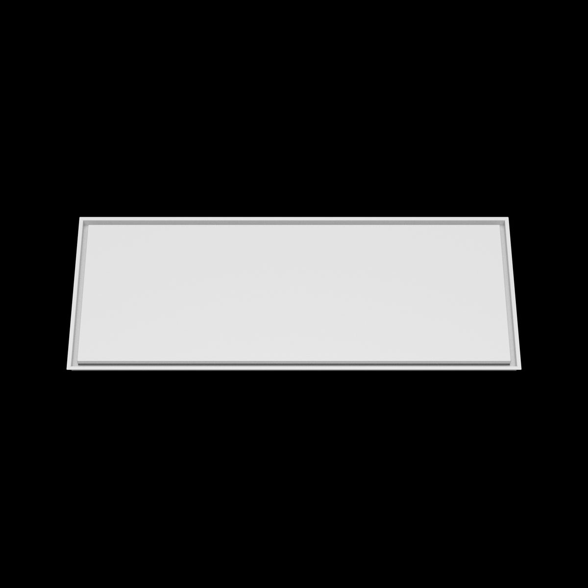 24x60 wall vent cover, front view