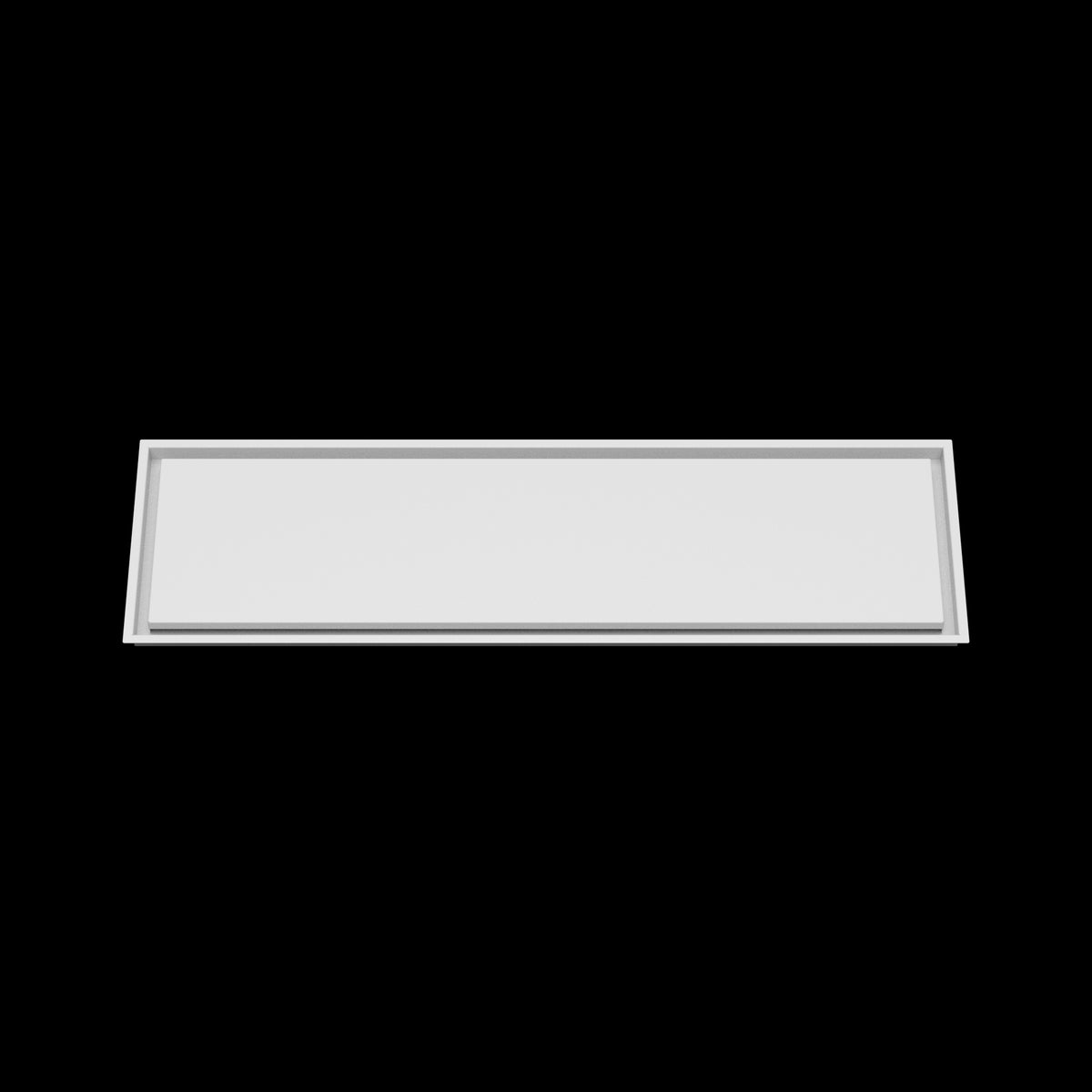 13x47 wall vent cover, front view