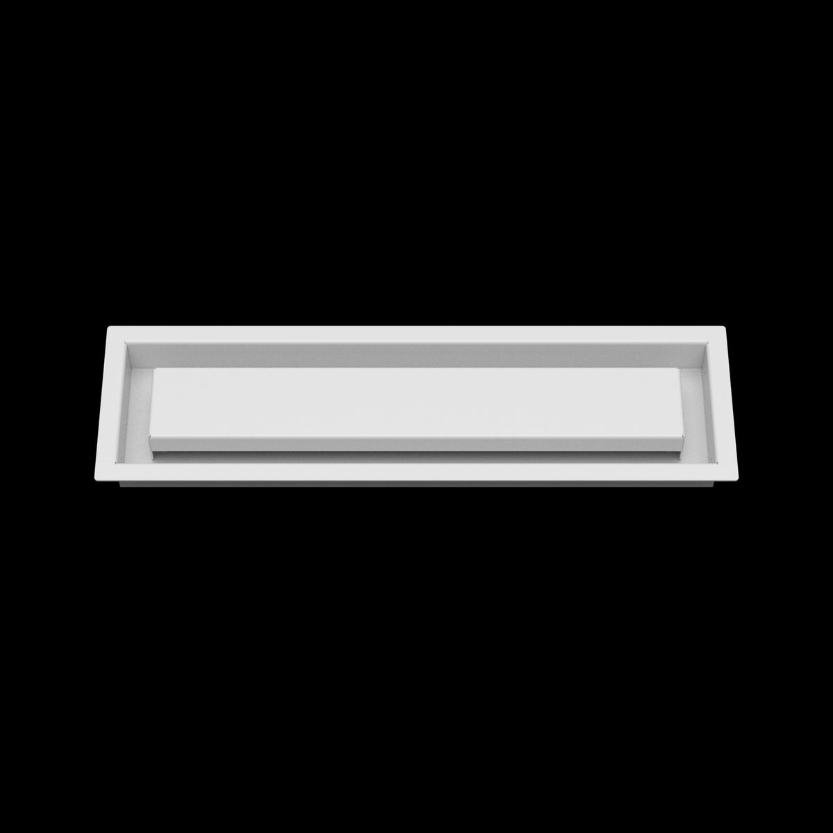 4x16 wall vent cover, front view