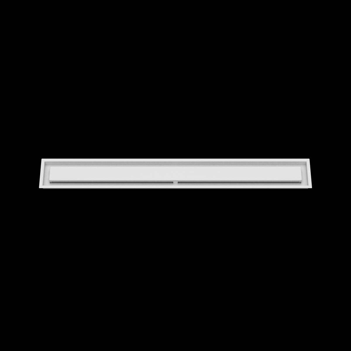 5x45 ceiling vent cover, front view