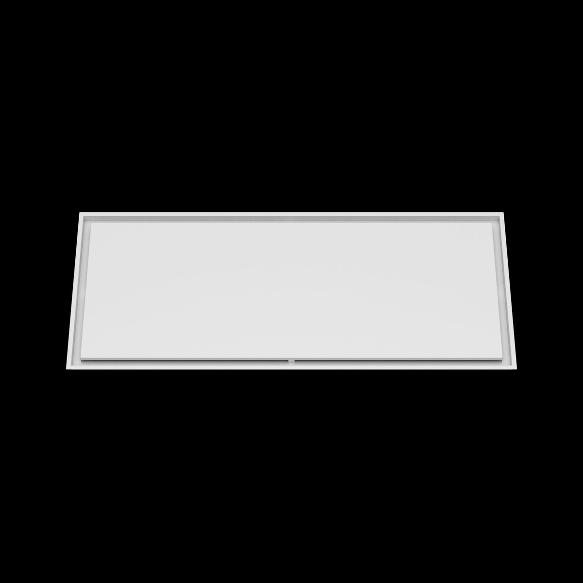 22x53 ceiling vent cover, front view