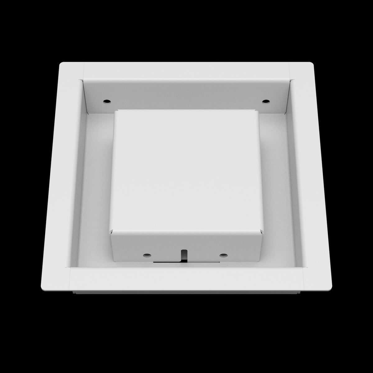 5x5 wall vent cover, front view