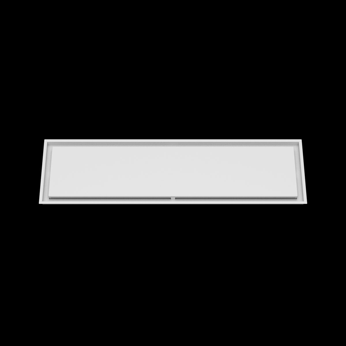 13x47 ceiling vent cover, front view