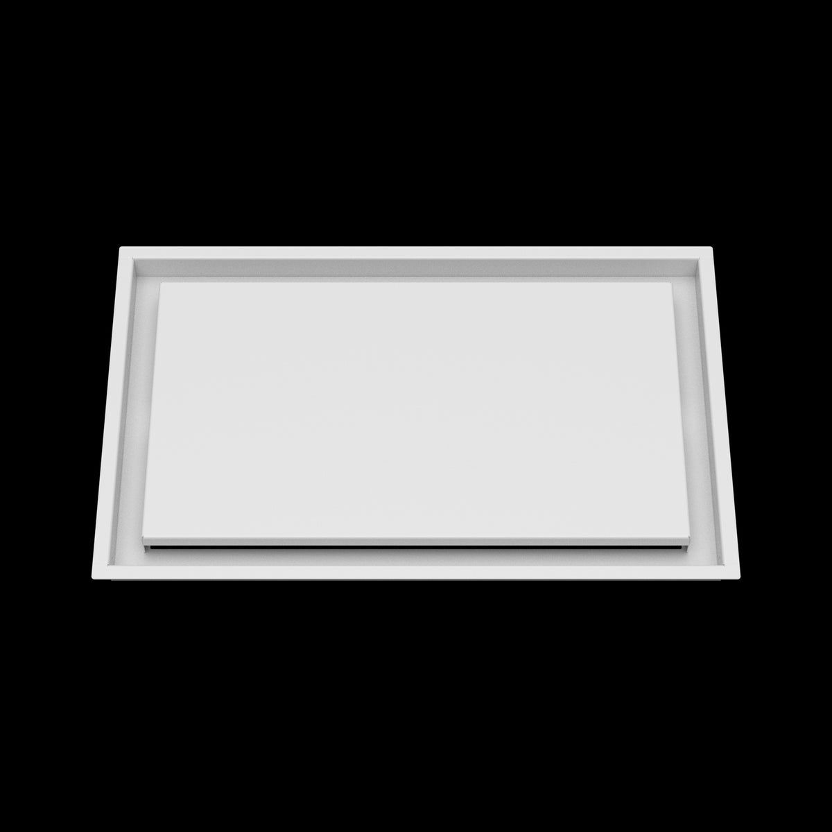 13x21 ceiling vent cover, front view