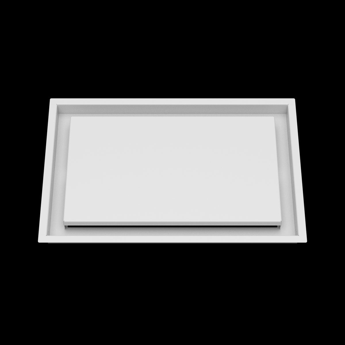 11x17 ceiling vent cover, front view