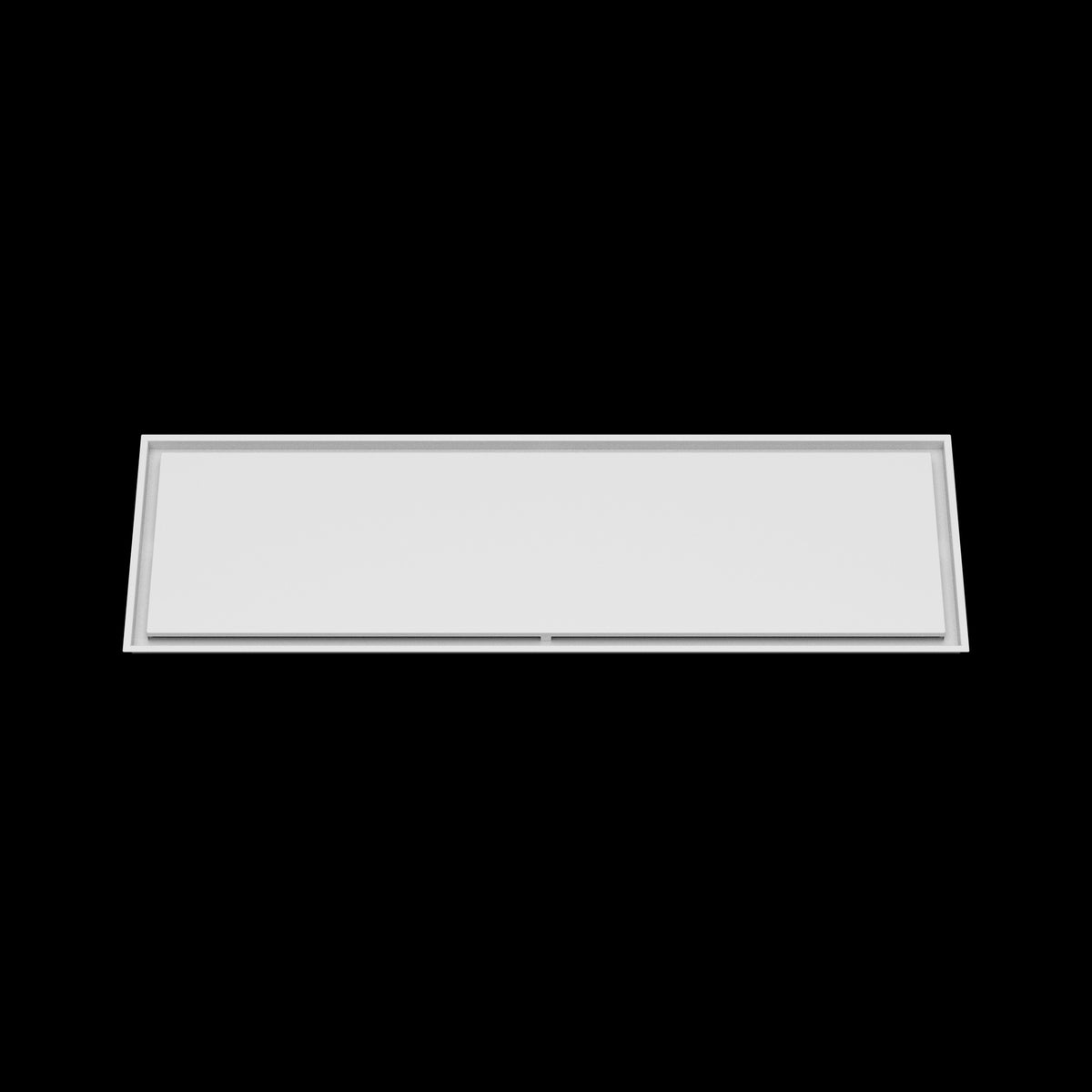 18x60 ceiling vent cover, front view