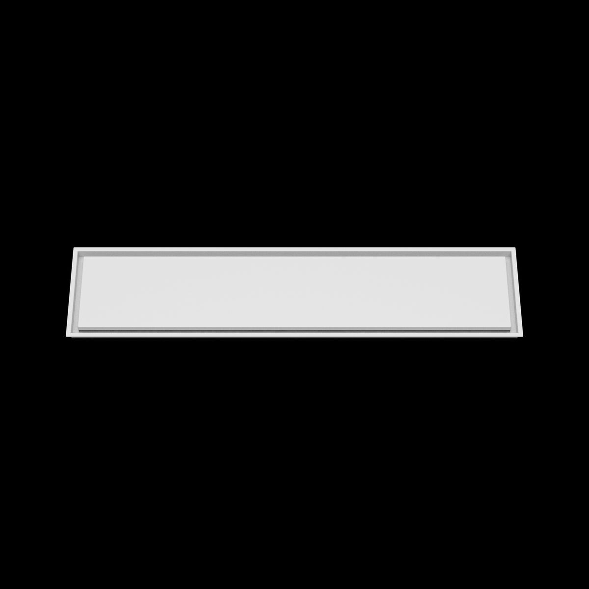 12x54 wall vent cover, front view
