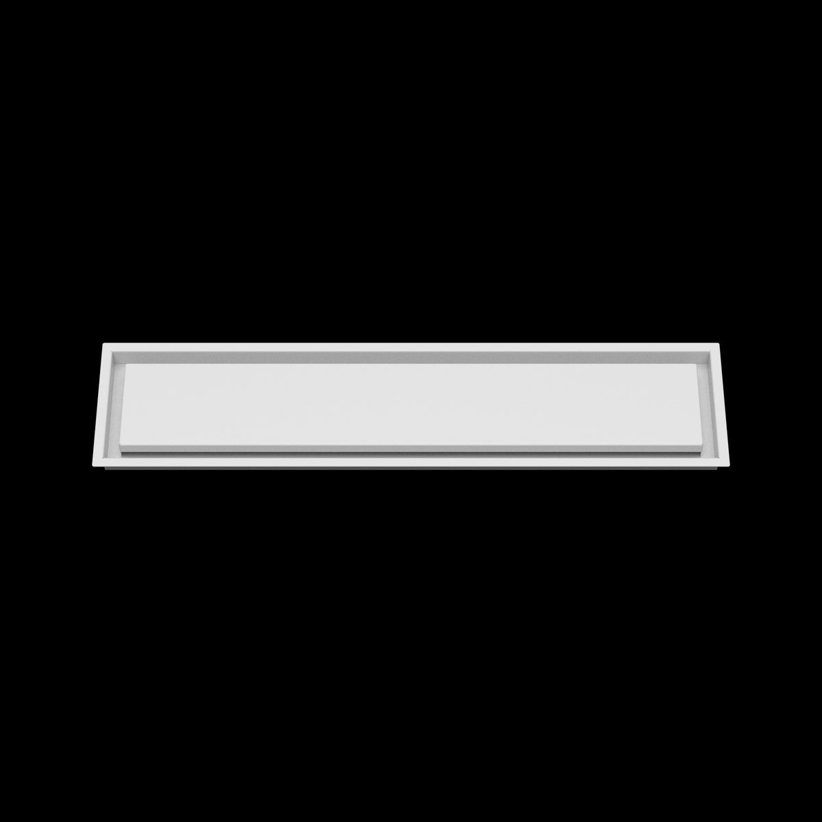 7x33 wall vent cover, front view