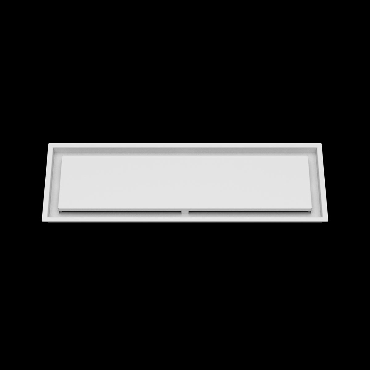 9x29 ceiling vent cover, front view