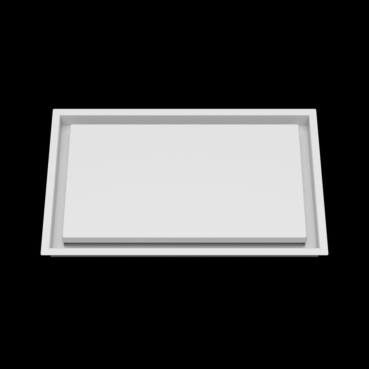11x18 wall vent cover, front view