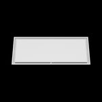 17x41 ceiling vent cover, front view