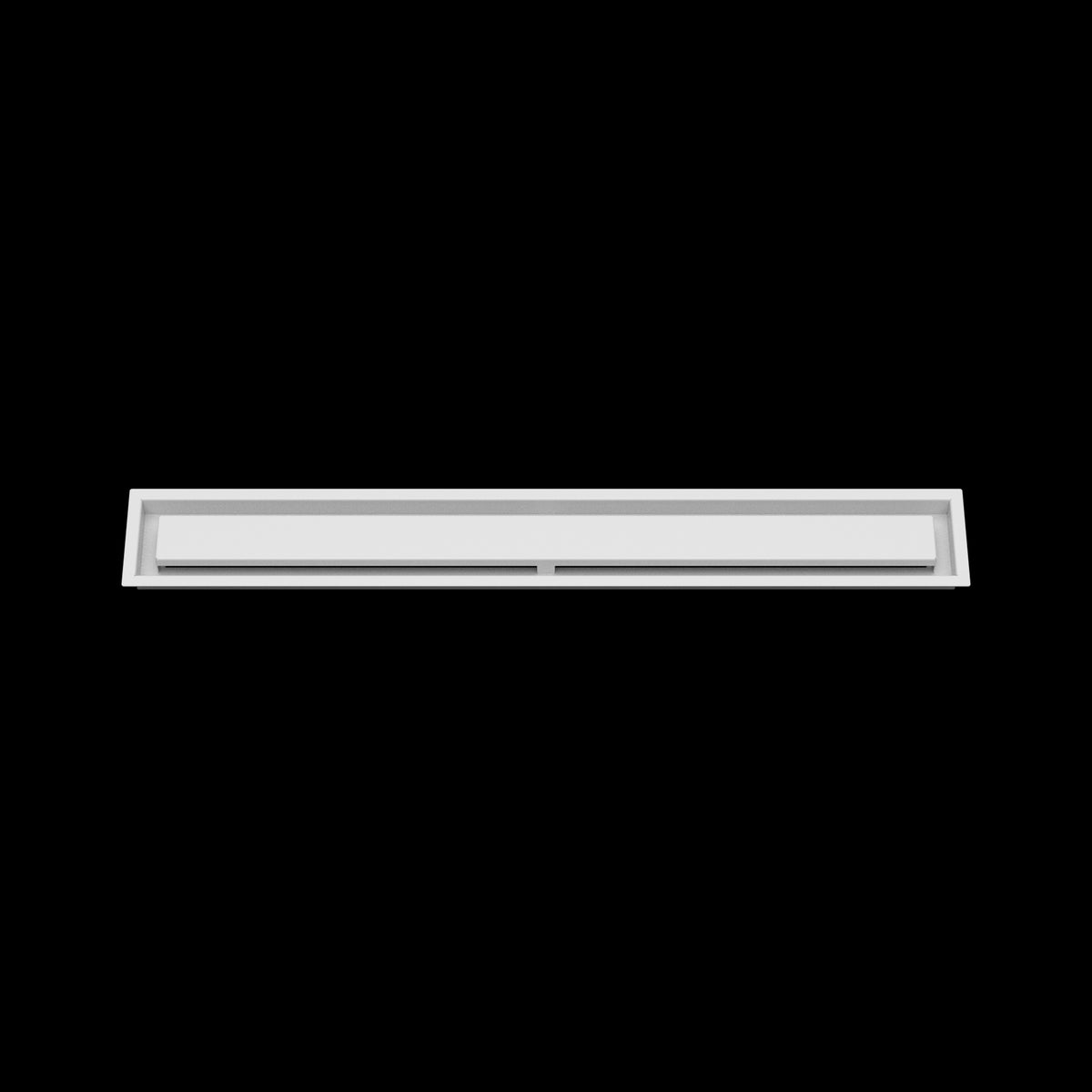 4x35 ceiling vent cover, front view