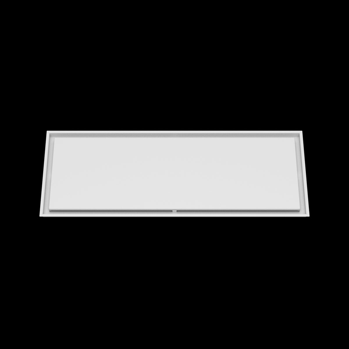 18x48 ceiling vent cover, front view