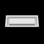 4x11 wall vent cover, front view