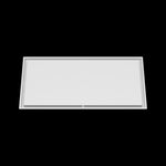 22x45 ceiling vent cover, front view