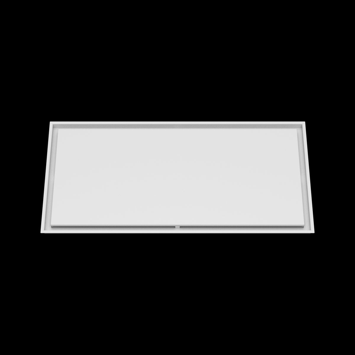 22x45 ceiling vent cover, front view