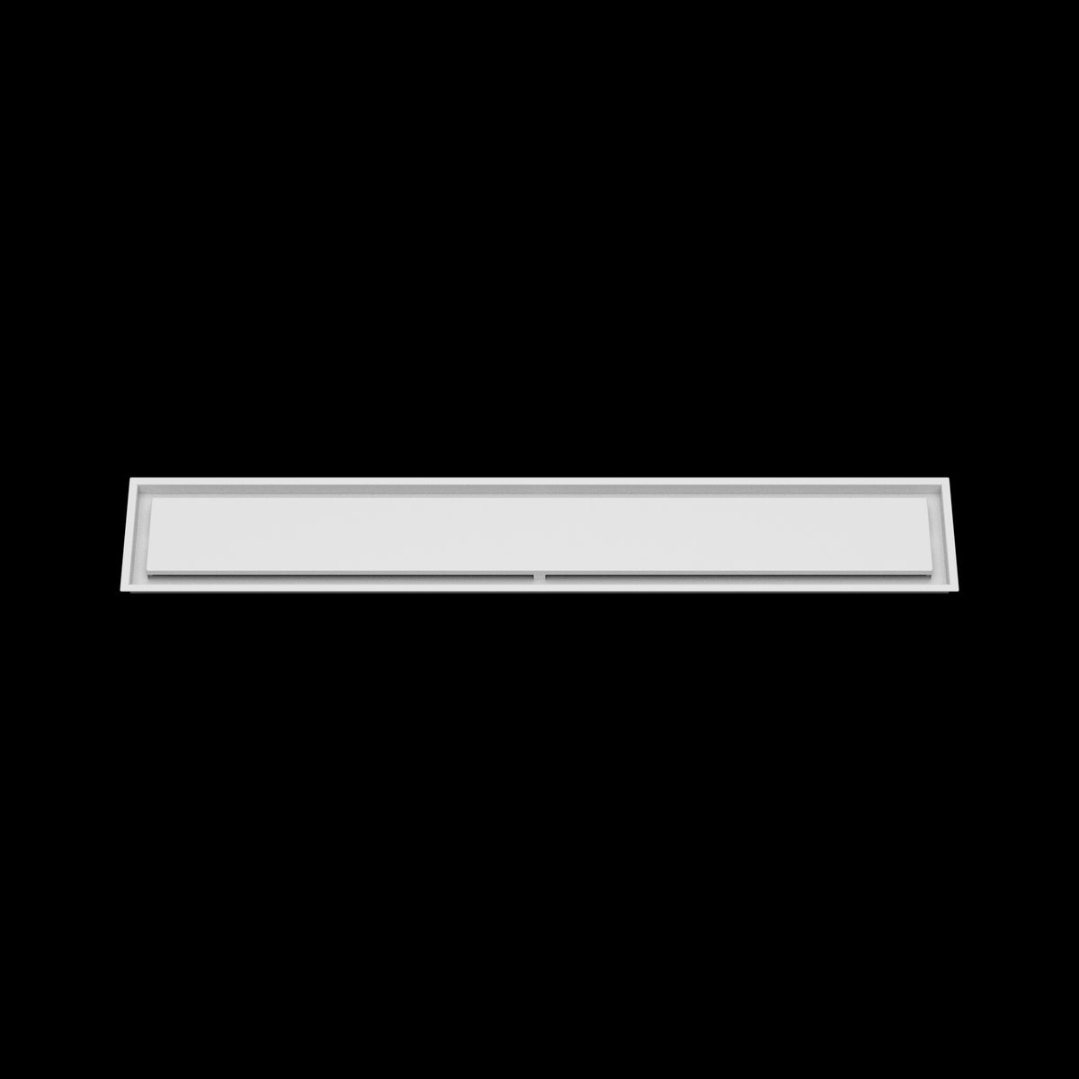 8x54 ceiling vent cover, front view