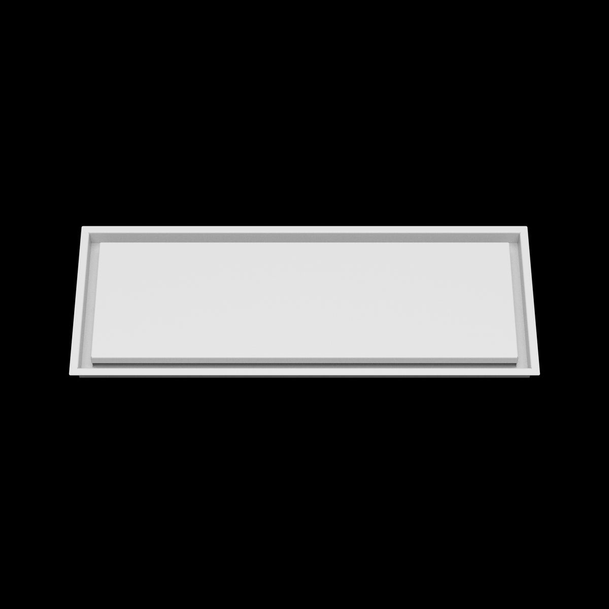 11x30 wall vent cover, front view