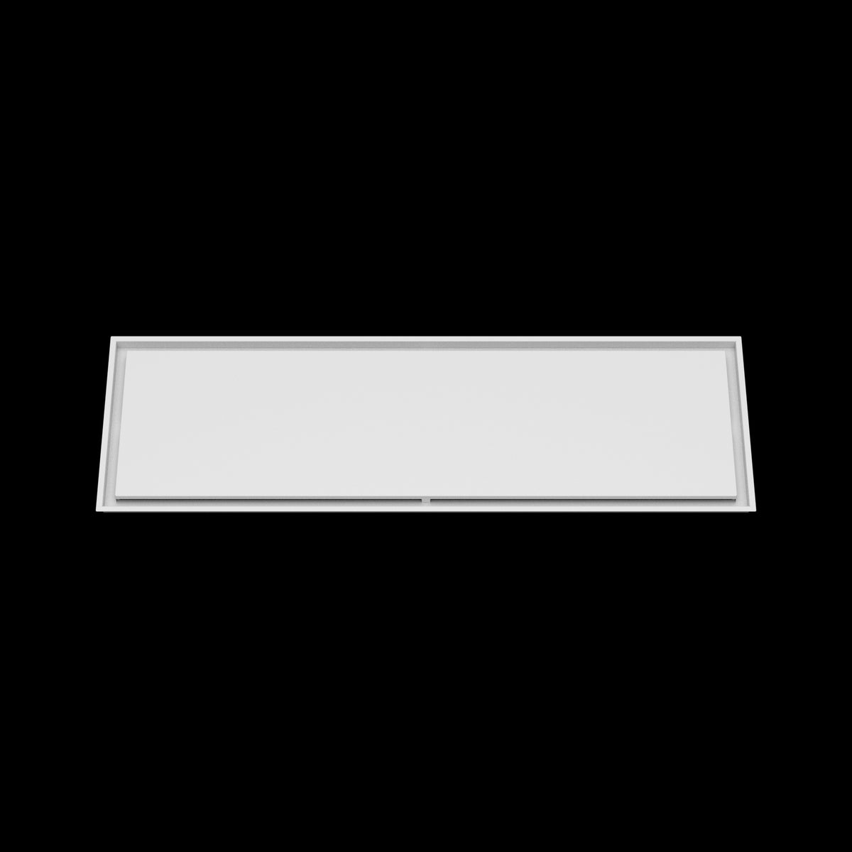 18x58 ceiling vent cover, front view