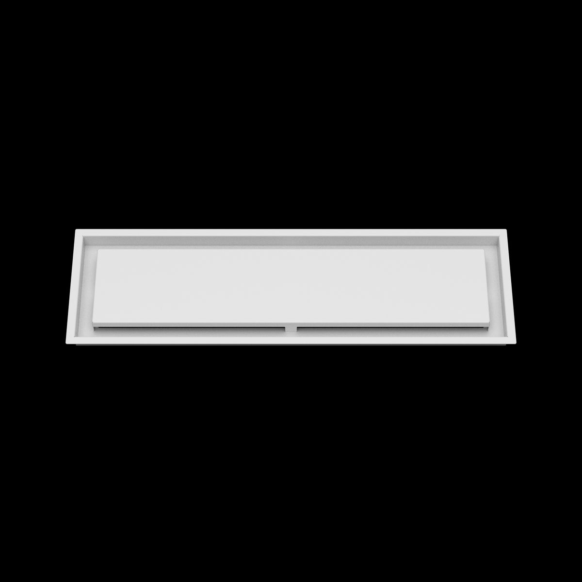 8x28 ceiling vent cover, front view