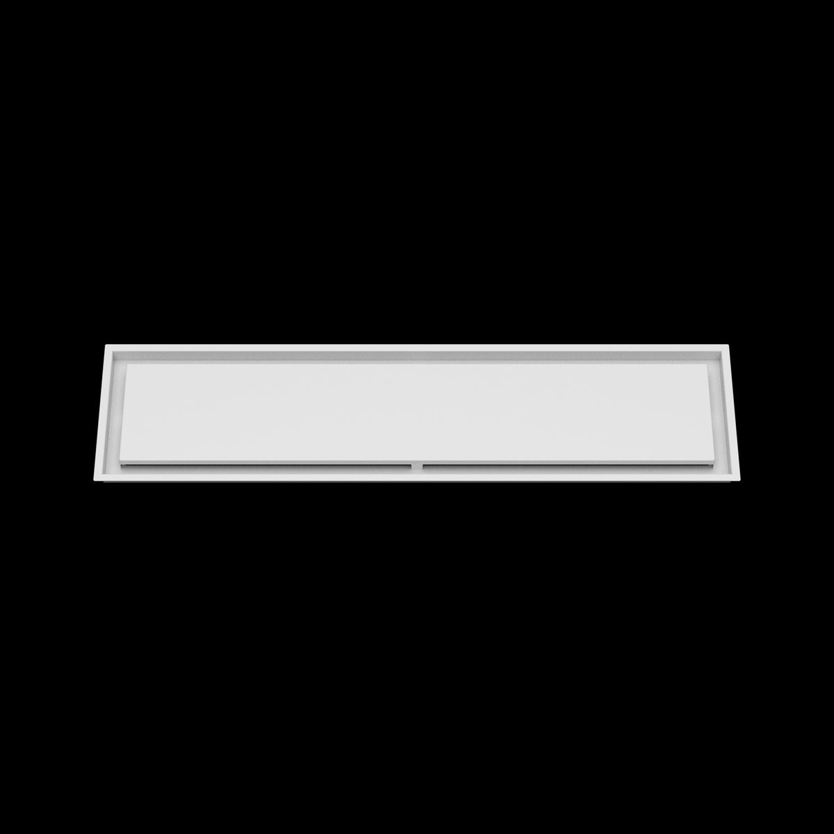 10x42 ceiling vent cover, front view