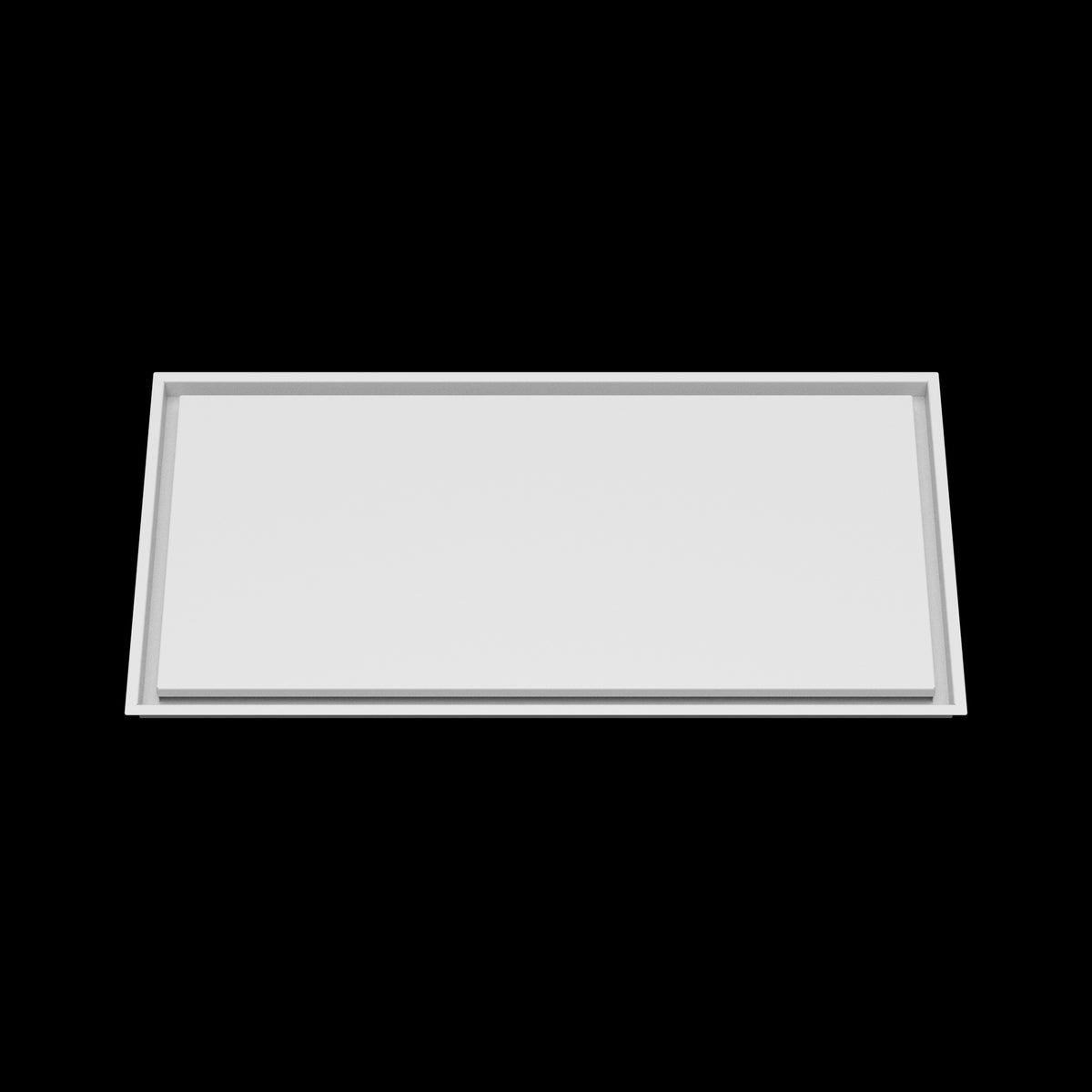 18x37 wall vent cover, front view