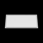 18x37 wall vent cover, front view