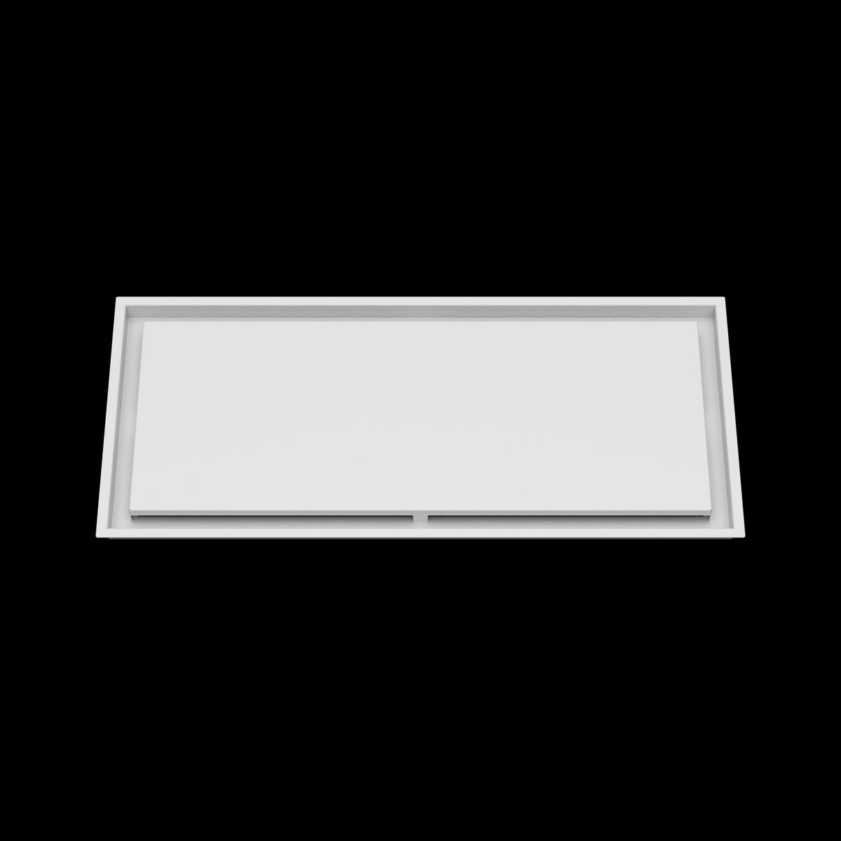 14x32 ceiling vent cover, front view