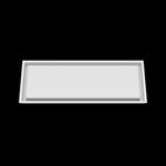 10x26 wall vent cover, front view
