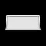 12x24 wall vent cover, front view