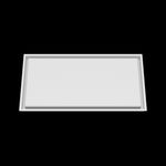16x30 wall vent cover, front view