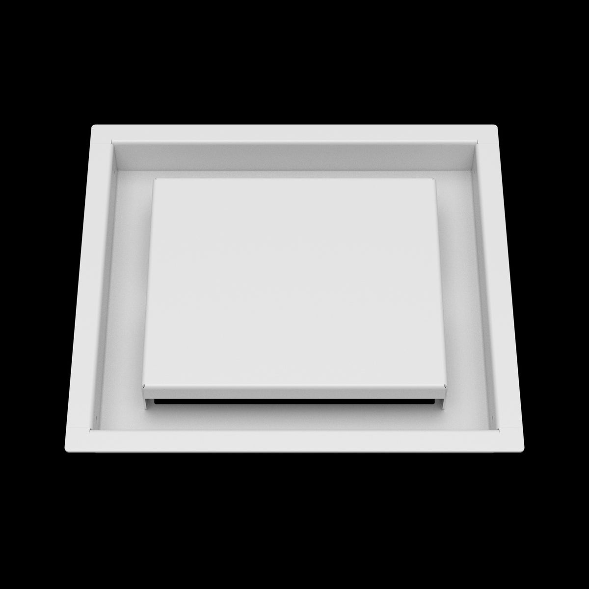 8x9 ceiling vent cover, front view