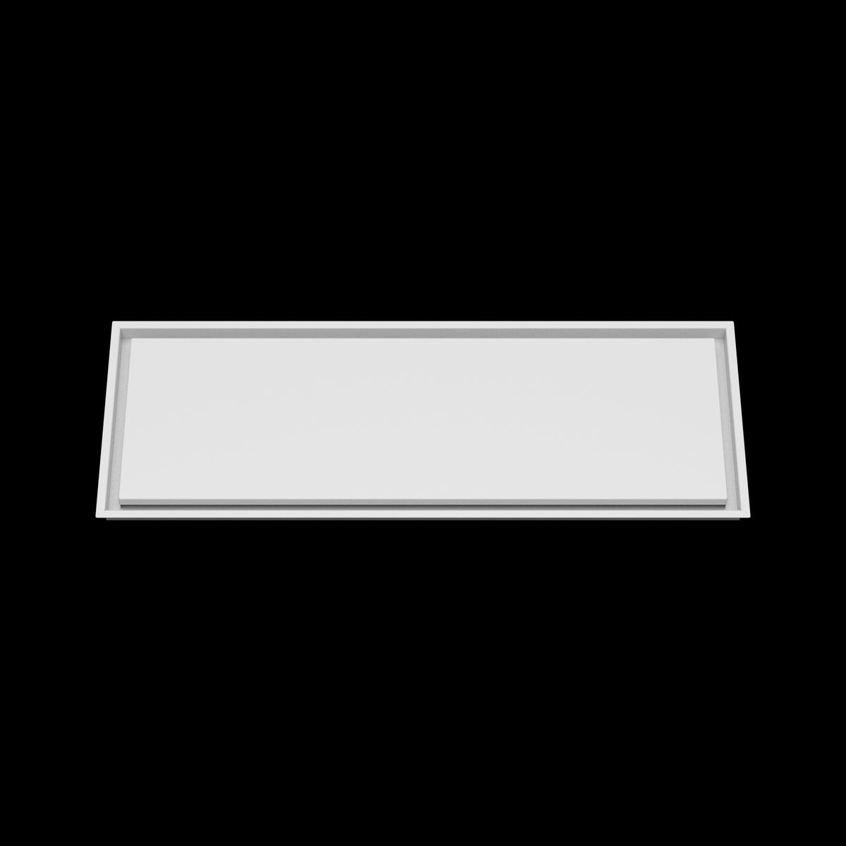 14x40 wall vent cover, front view