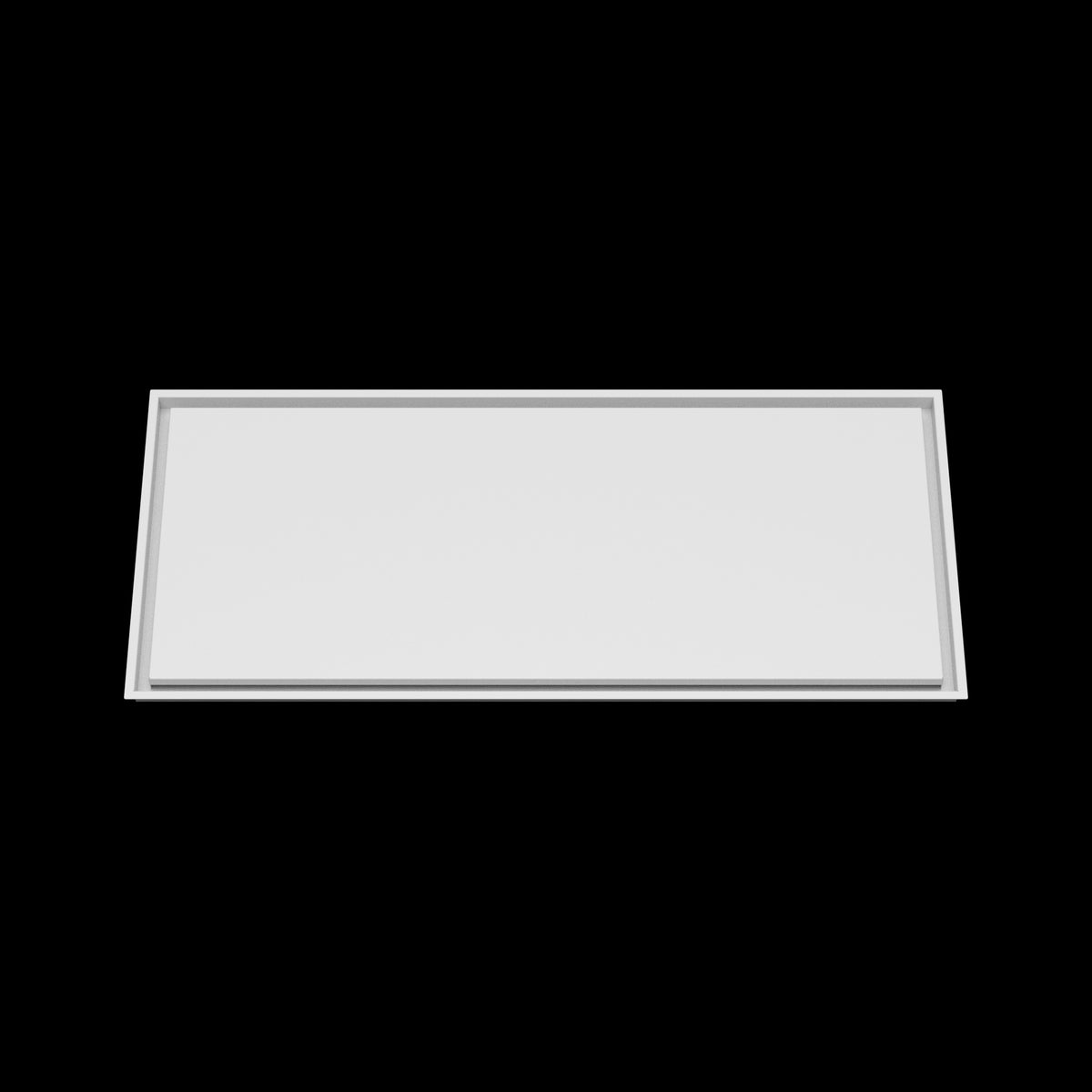 21x48 wall vent cover, front view