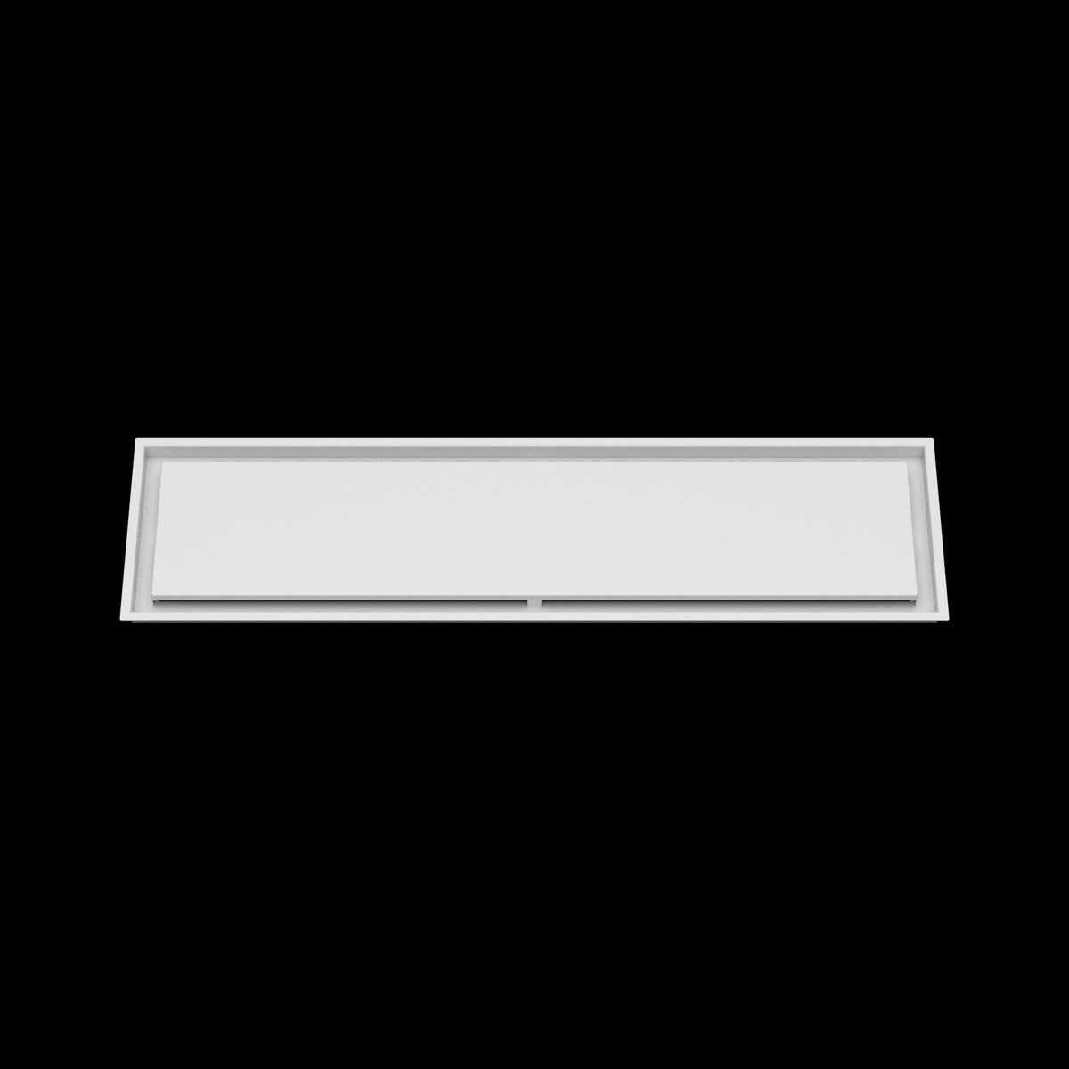 11x44 ceiling vent cover, front view