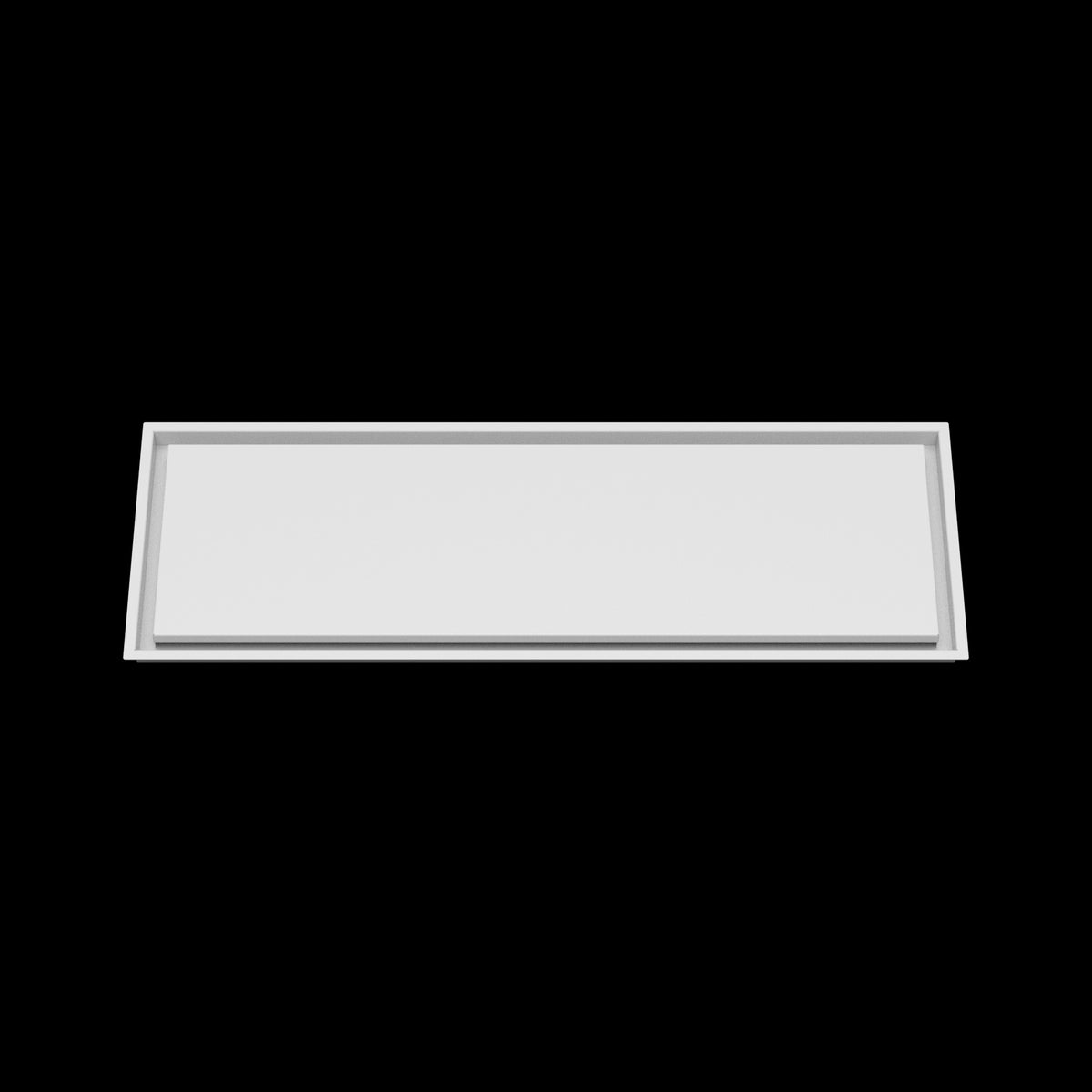 13x40 wall vent cover, front view