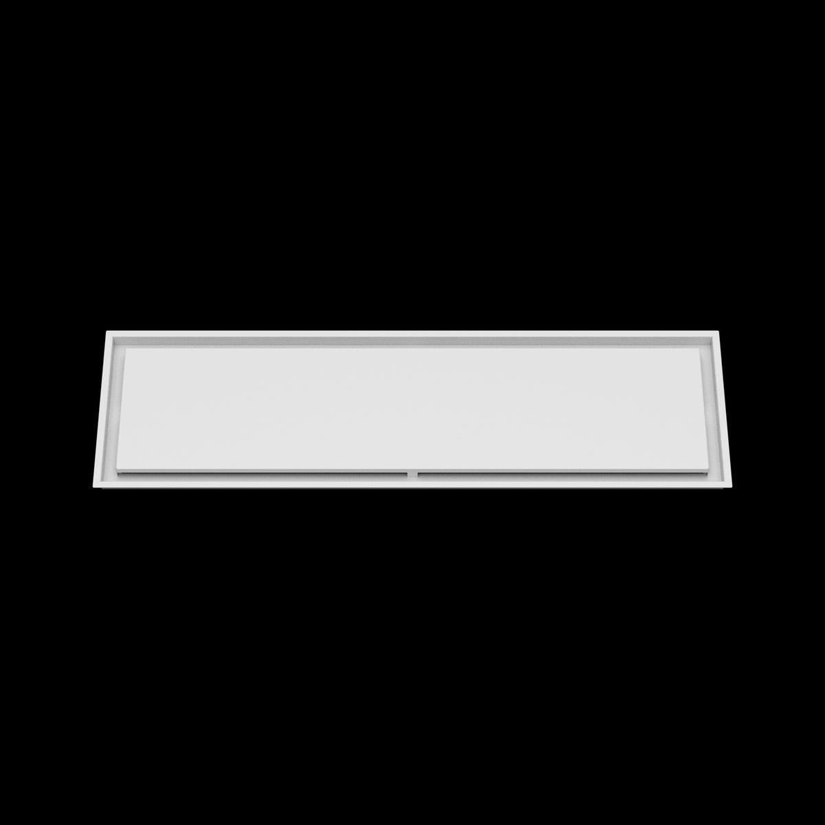 13x46 ceiling vent cover, front view