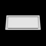 9x19 wall vent cover, front view