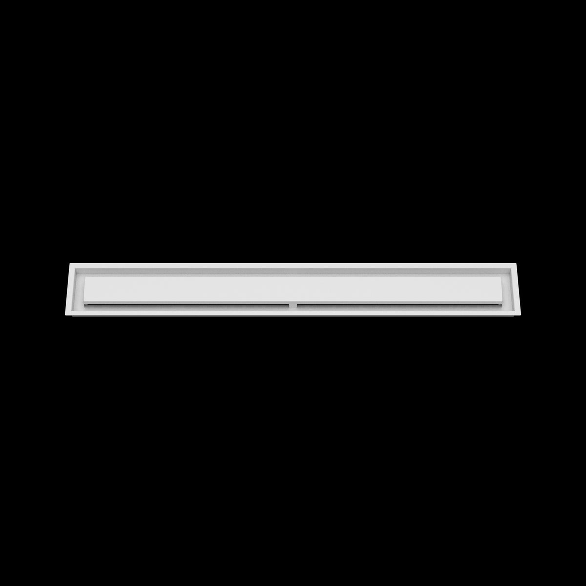 5x42 ceiling vent cover, front view
