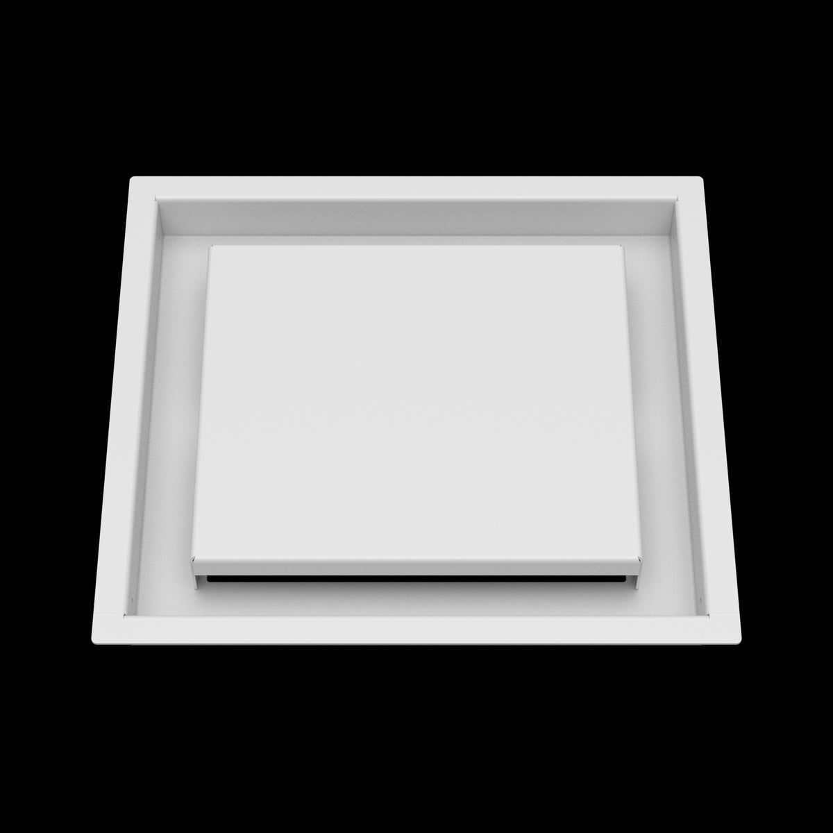 9x10 ceiling vent cover, front view