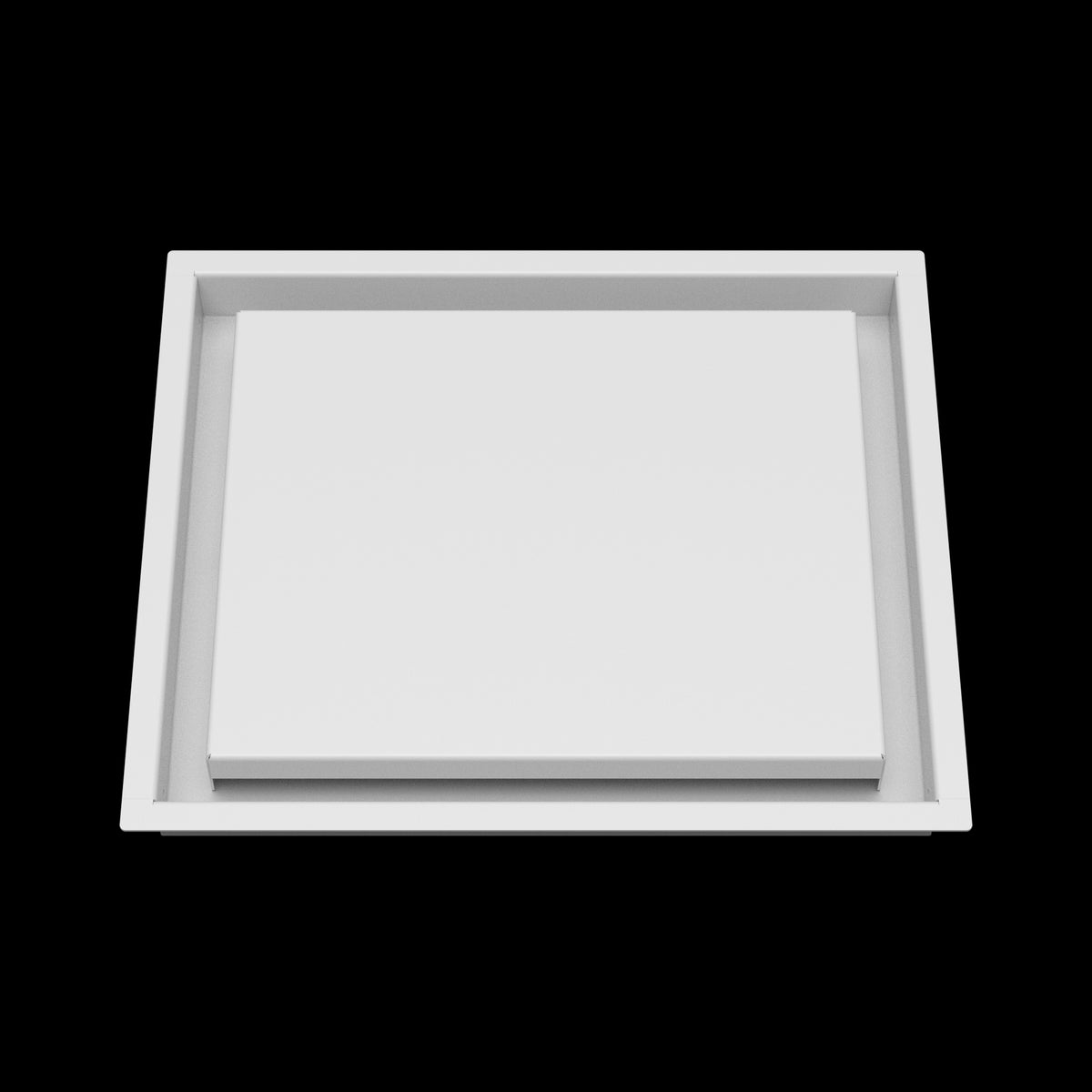 11x13 wall vent cover, front view