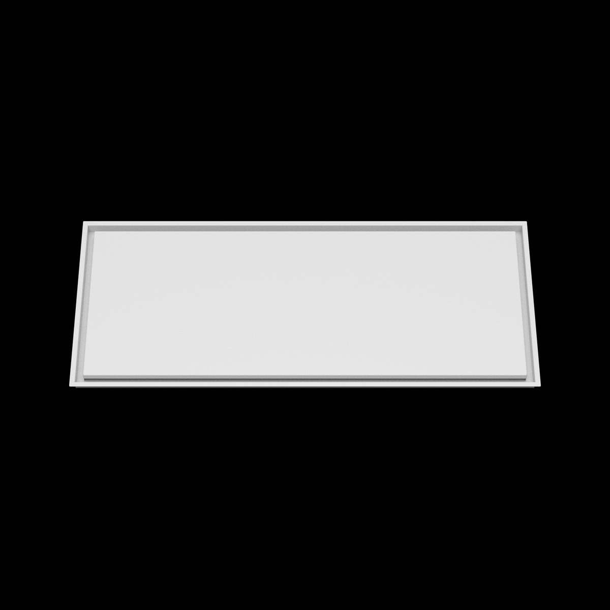 20x48 wall vent cover, front view