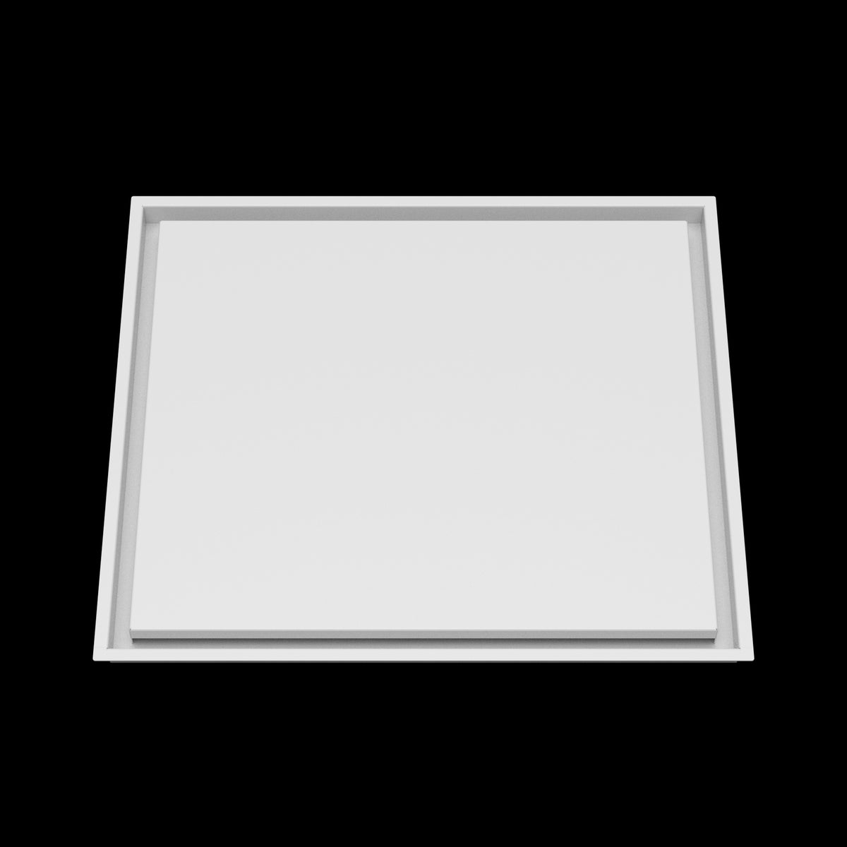22x25 wall vent cover, front view
