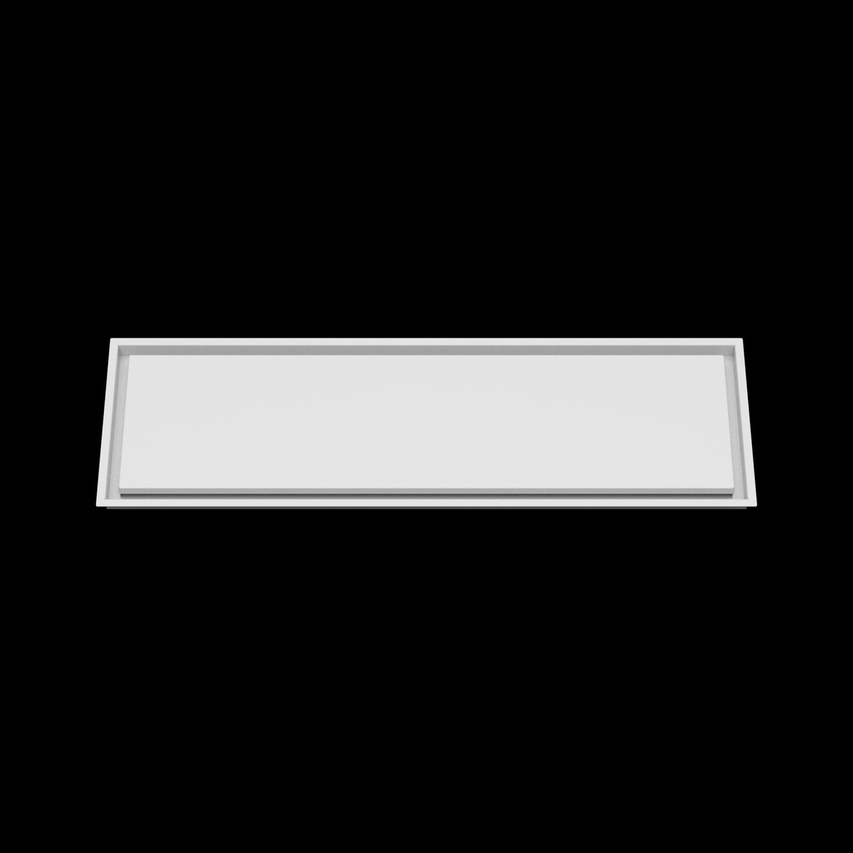 12x41 wall vent cover, front view