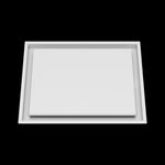 15x19 ceiling vent cover, front view