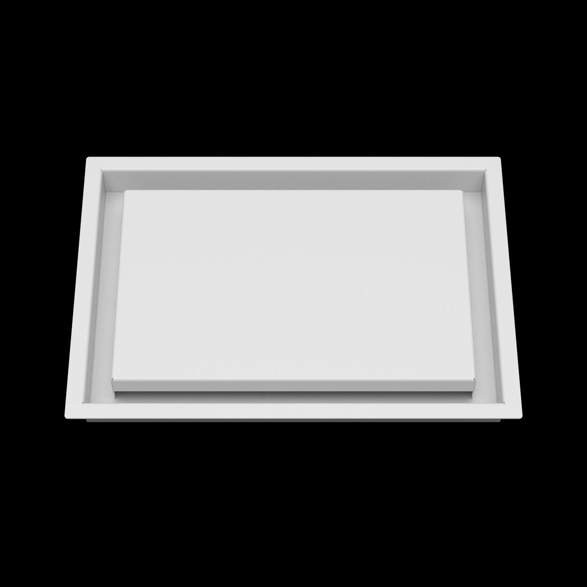 9x13 wall vent cover, front view