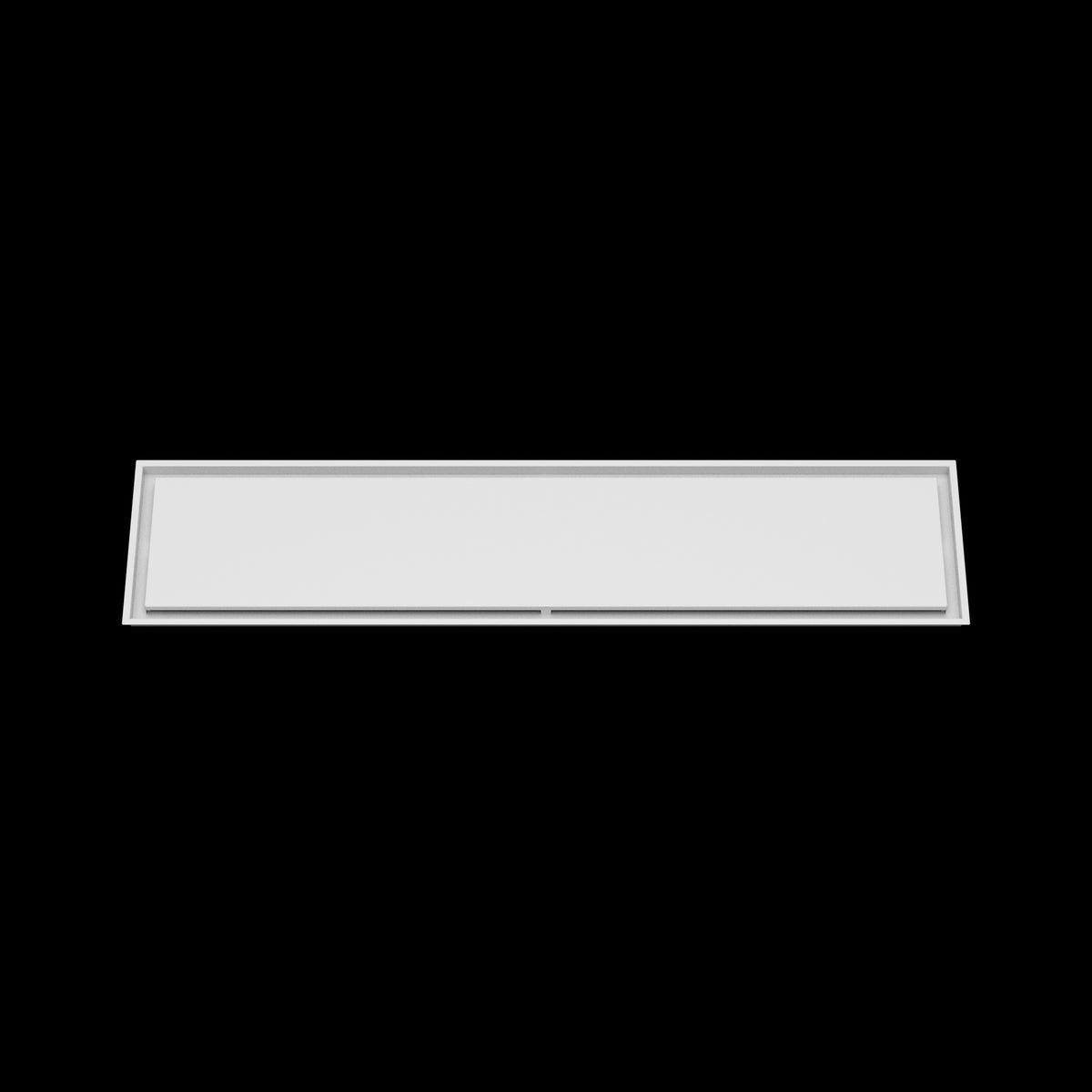 14x63 ceiling vent cover, front view