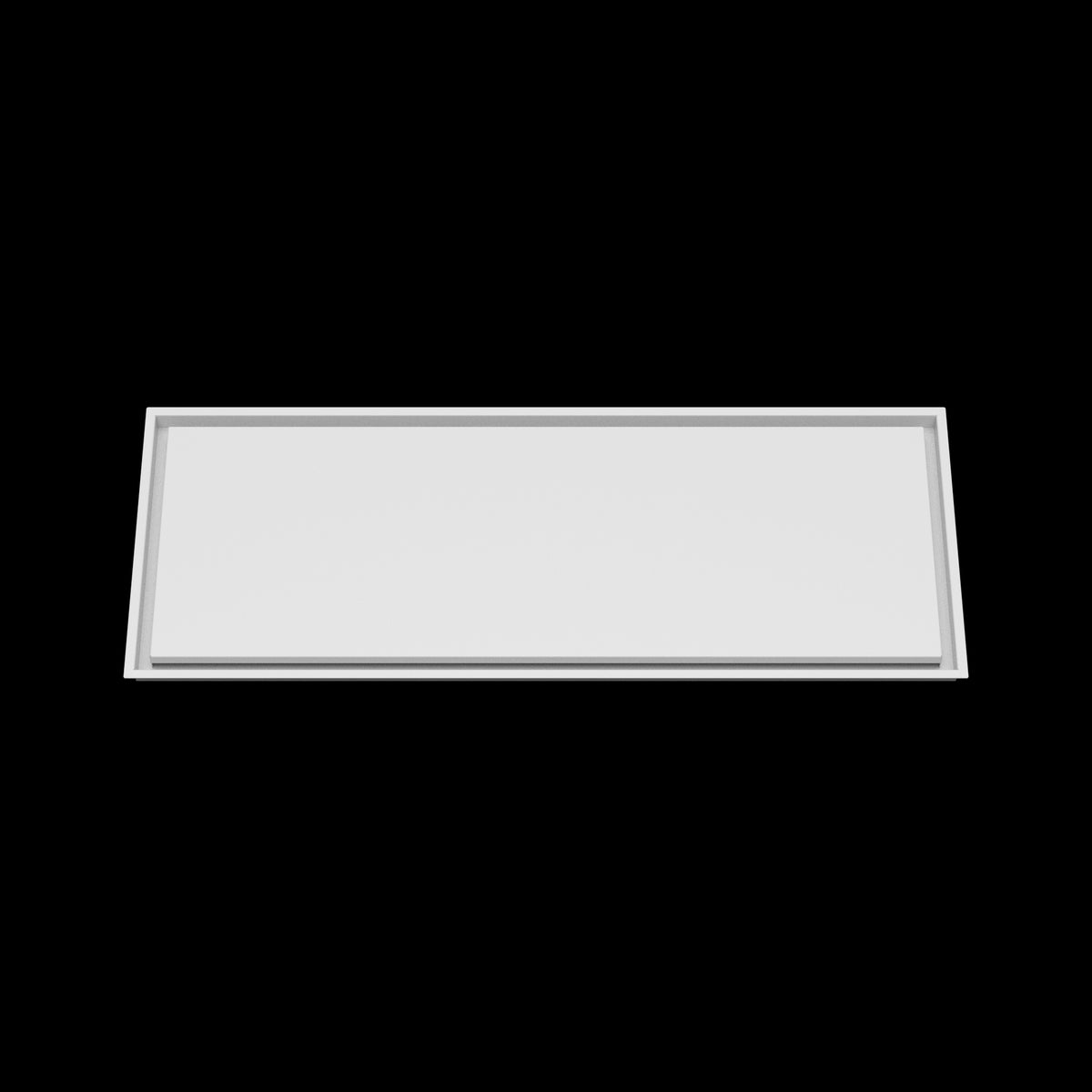 17x45 wall vent cover, front view